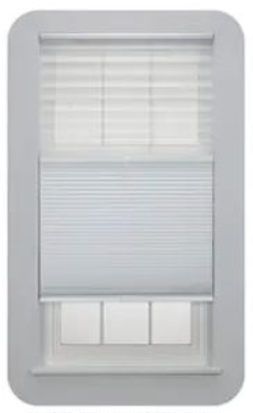 Half Sheer/Half Blackout